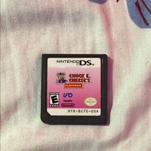 Nintendo DS Chuck E. Cheese's Playhouse Game Cartridge - Pink and Black